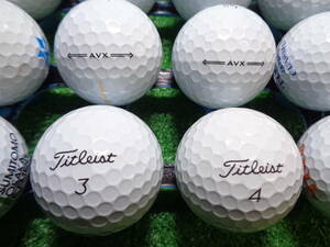 [MTL566] 【マジック】 B級 タイトリスト エーブイエックス 22年 Titleist AVX 20球 ロストボール 【中古】