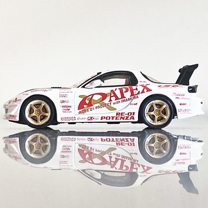 1/43 アオシマ DISM D1 グランプリ アペックス マツダ RX-7 2003 今村陽一 A'PEX D1 Project Mazda FD3S