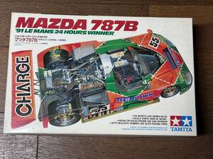  new goods unused that time thing super rare 1/24 Mazda 787B *91 year Le Mans 24 hour race victory car sport car series No.112 24112 Tamiya Tamiya TAMIYA