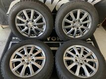 ◆1000円～!! スタッドレスSET 15×6J+45 114.3/5H GY アイスナビ6 195/65R15 セレナ/ノア/ヴォクシー/オーリス/ストリーム/プレマシー他_画像1