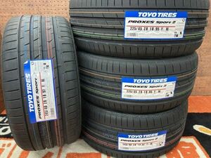 ◆在庫あり!【メルセデス・ベンツCクラス専用サイズ】前後4本Set 225/45R18(245/40R18) 225/45-18(245/40-18) TOYOプロクセススポーツ2