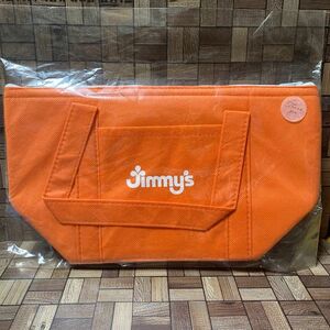 沖縄　Jimmy’s ジミー　保冷ランチバッグ　クーラーバッグ　オレンジ