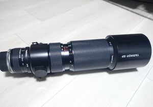 レア☆タムロン Tamron SP 200-500mm F5.6 Adaptall2 Pentax Kマウント アダプトール2 ペンタックスマウント付属 望遠ズームオールドレンズ