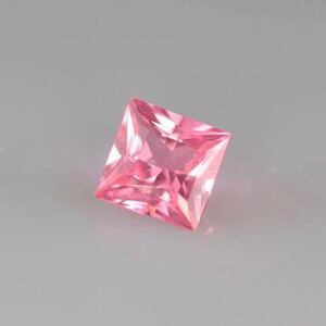 ★可愛い★天然ピンクスピネルルース0.165ct★プリンセスカット★