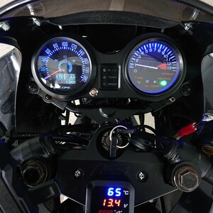 GPS スピードメーター 85mm オートバイ 自動車 カスタム メーター