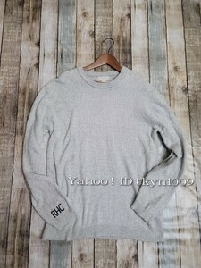 BAREFOOT DREAMS for RHC Ron Herman ベアフットドリームズ ロンハーマン 別注 コラボ RHC刺繍ロゴ入り Cozy Chic Lite CREW Neck