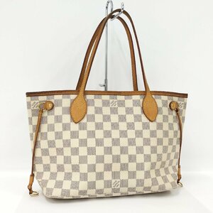 ●ルイヴィトン LOUIS VUITTON ネヴァーフルPM トートバッグ ダミエ・アズール N51110[Jコレ]TA 86