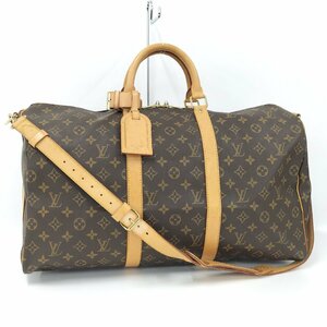 ●ルイヴィトン LOUIS VUITTON キーポル・バンドリエール50 ボストンバッグ モノグラム M41416[Jコレ]TA 82