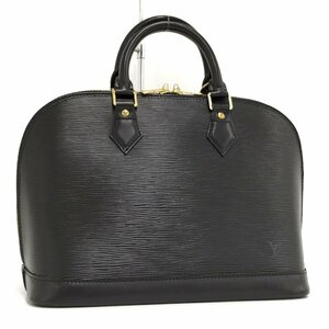 ●ルイヴィトン LOUIS VUITTON アルマ M52142 ハンドバッグ エピ ブラック [Jコレ]yu21/dc