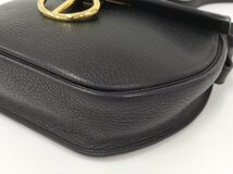 ●クリスチャンディオール Christian Dior ショルダーバッグ ブラック レザー[Jコレ]TA 141_画像3