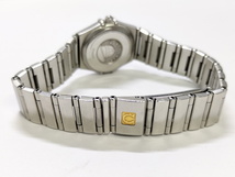 【中古】OMEGA コンステレーション ミニ レディース 腕時計 SS クオーツ ネイビー文字盤 1562.40_画像5