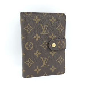 【中古】LOUIS VUITTON ポルトフォイユ パピエ ジップ 二つ折り財布 モノグラム M61207