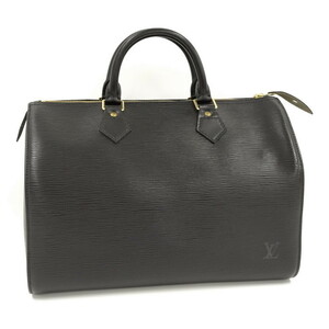 【中古】LOUIS VUITTON スピーディ30 ミニボストンバッグ エピ ノワール M59022