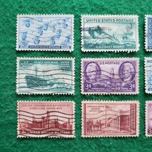 アメリカ合衆国切手 UNITED STATES POSTAGE ★9枚　1945年～1946年/外国切手_画像3