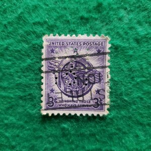 アメリカ合衆国切手 UNITED STATES POSTAGE ★1枚(穿孔あり)　外国切手/古い切手
