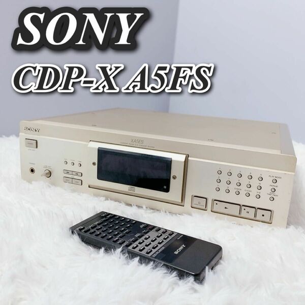 SONY ソニー CDP-XA5ES ジャンク 訳あり CDプレーヤー リモコン