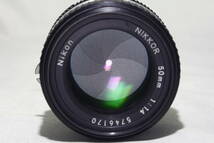 B369◆美品◆ Nikon ニコン Ai-s 50mm F1.4 574xxxx番_画像6