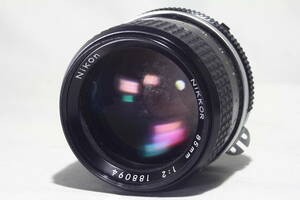 A486◆外観美品◆ Nikon ニコン Ai NIKKOR 85mm F2