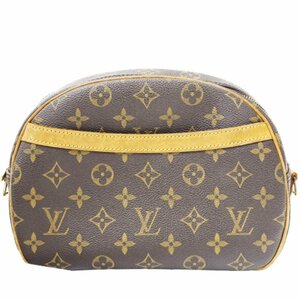 y♪LOUIS VUITTON ルイヴィトン ブロワ ショルダーバッグ ショルダーストラップ無し M51221 モノグラム ブラウン 保存袋付