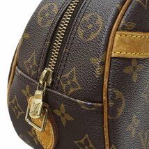 y♪LOUIS VUITTON ルイヴィトン ブロワ ショルダーバッグ ショルダーストラップ無し M51221 モノグラム ブラウン 保存袋付_画像6