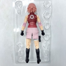 【中古】バンダイ　S.H.Figuarts 春野サクラ 師匠譲りの負けん気　開封品[240070115817]_画像6