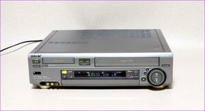 SONY Hi8/S-VHS Wデッキ 【 WV-ST1 】 CD版説保証付完動品