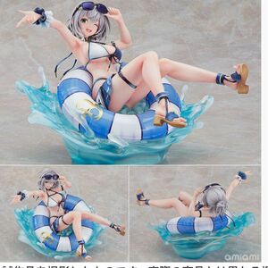 【未開封新品】ホロライブプロダクション 白銀ノエル 水着Ver. 1/7 完成品フィギュア[グッドスマイルカンパニー]