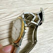 1円スタート ジャンク　動作品 　TISSOT　ティソ　メンズ腕時計 レディース腕時計　クオーツ ゴールド　ボーイズサイズ_画像3