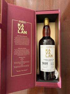 ★未開栓★ KAVALAN カバラン ソリスト SOLIST シングルモルトウイスキー オロロソシェリーカスク 1000ml 55.6%