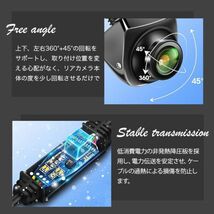 車載カメラAHD 720P 170度広角最低照度0.1lux暗視機能100万画素AHD/CVBS両対応 正像鏡像切替 CCDセンサーRCA接続 12V-24V対応 日本語説明書_画像3