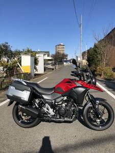 スズキ　Vストローム250 V-Strom250 スズキ純正パニアケース付き