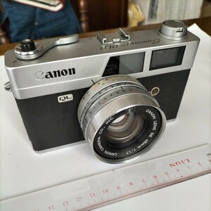 アンティーク、キャノン　CANON　QL17、レンジファインダーフィルムカメラです