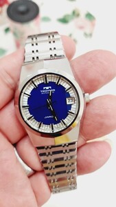  Tecnos jaru Dan self-winding watch beautiful 