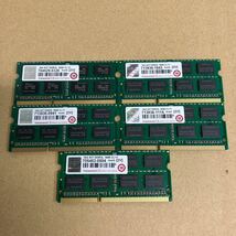 C151 Transcend ノートPCメモリ　8GB DDR3L 1600 5枚_画像1