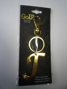 ☆★GOLD INITIAL Key Ring 『J』★☆