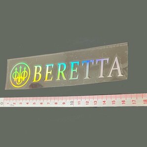 BERETTA ベレッタ デカール ステッカー 耐水仕様 レインボーの画像2