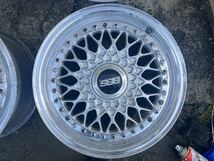 希少 BBS RS137 RS225 16インチ 7J/8J ET+45 PCD114.3-5穴 ハブ径約60 4本_画像5