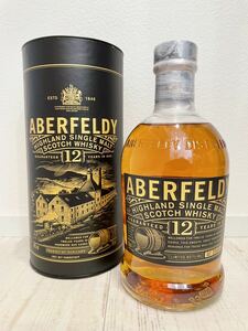 送料無料 アバフェルディ 12年 新品未開栓箱付 700ml 40% ハイランド シングルモト 山崎 ABERFELDY 12 HIGHLAND SINGLE MALT SCOTCH WHISKY