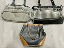 FS1430 バッグ ポーチ ベルト おまとめ セット YSL GUESS PINKY&DIANNE COMME CA など 計19点 大量 現状品_画像5