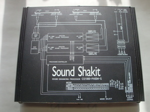 ☆ CS1000-PA504-G　サウンドシャキット　Sound Shakit　音質改善装置　本体　Ipod等外部入力接続可能　動作中古品