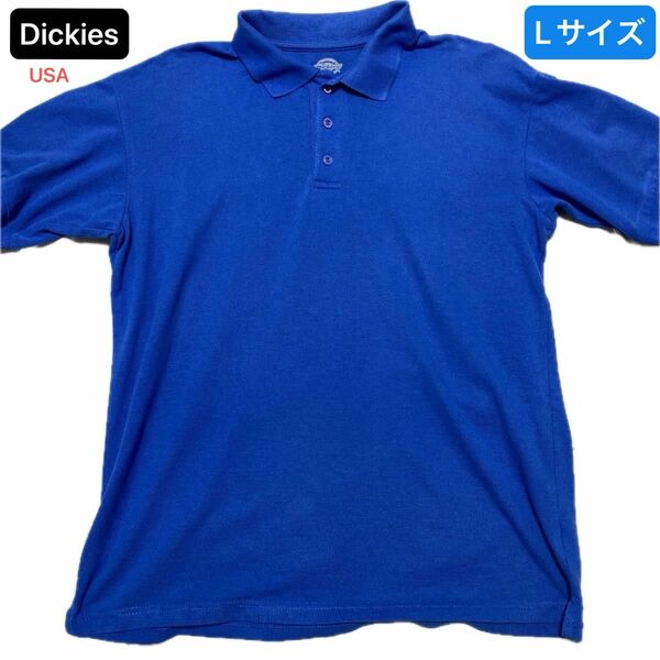 Dickies メンズ 半袖ポロシャツ Lサイズ USA ディッキーズ