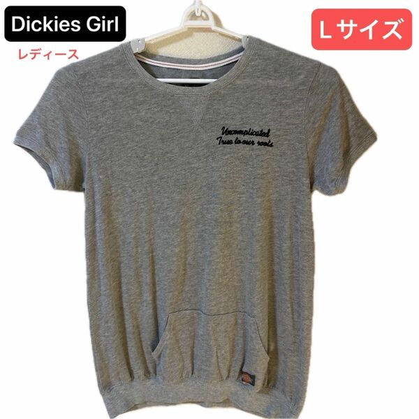 Dickies Girl 半袖カットソー Lサイズ レディース ディッキーズ