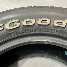 BF GOODRICH RADIAL T/A BFグッドリッチ ラジアル ホワイトレター タイヤ 4本 中古 低走行 215/60R14 アメ車 旧車_画像2