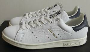 スタンスミス 2020年製 JP26.5cm 白×紺 CQ2870 天然皮革 生産終了 アディダス adidas stansmith ホワイト×ネイビー 人気 定番