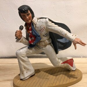 エルビスプレスリー　陶器　瀬戸焼　エルヴィスプレスリー　elvis presley　焼物　フィギュア　雑貨　置物　昭和レトロ　ビンテージ　管理1