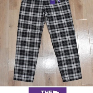 【送料無料】新品 ノースフェイス パープルレーベル Tartan Plaid Field Pants 32 NT5254N ブラックチェック