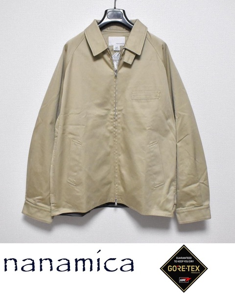 【送料 無料】新品 nanamica GORE-TEX チノクルージャケット XL SUAF252 カーキ ナナミカ ゴアテックス