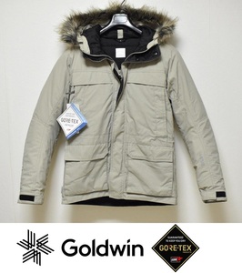 【送料無料】新品 GOLDWIN ゴールドウィン GORE-TEX インフィニアム フーデッドジャケット L GSM22952 ベージュ ゴアテックス 