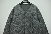 【送料無料】新品 nanamica Reversible Down Coat L SUBF267 SAGE GREEN ナナミカ リバーシブル ダウンコート ★_画像6