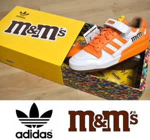 【送料無料】新品 adidas × M&Ms FORUM LO 84 28.5cm GY6315 フォーラム ◆